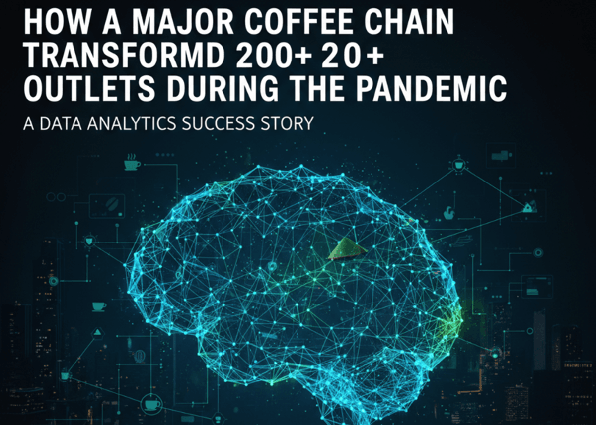How a Major Coffee Chain Transformed 200+ Outlets During the Pandemic: A Data Analytics Success Story