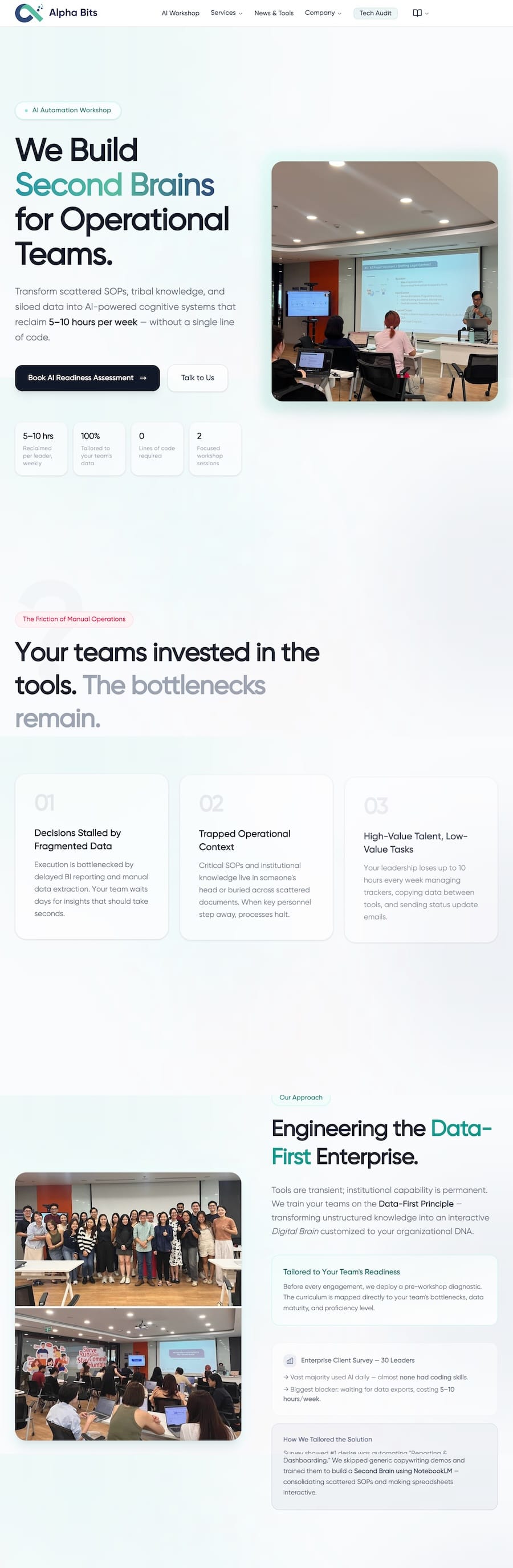 Alpha Bits Web Stack Update: AI Agents and the Road Ahead