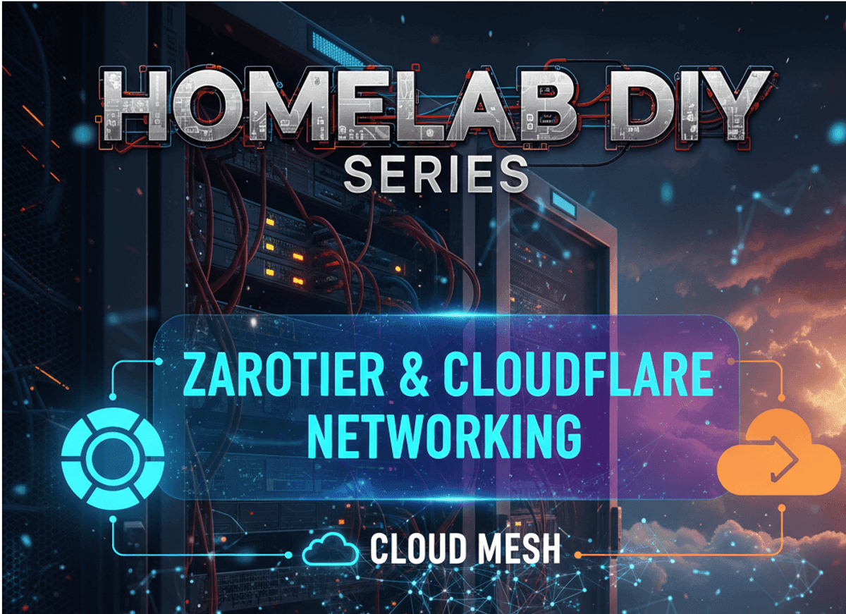 HomeLab Networking: ZeroTier + Cloudflare = NAT-Free Nirvana
