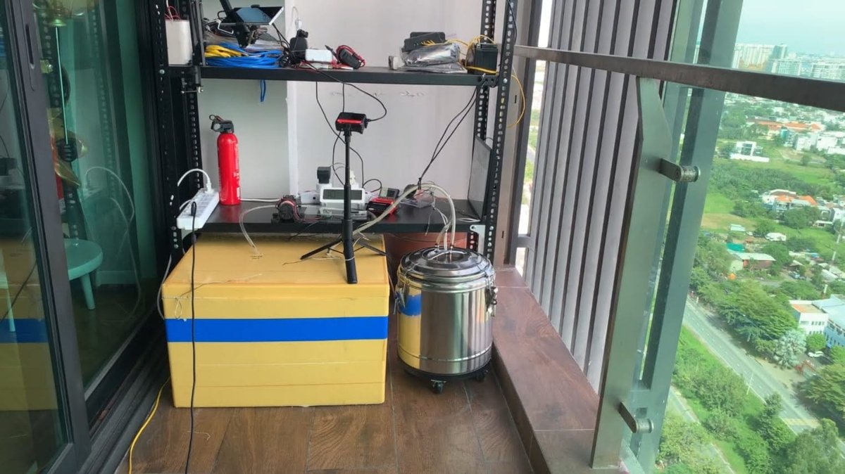 The Thermal Battery Experiment: How a 2022 Balcony Lab Sparked Our AIoT Journey